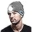 CENSGO Bluetooth Beanie with The Light, Unique Tech Gifts for Men Husband Him Teen, Wireless Headphones for Fishing Jogging Working, Christmas Stocking Grey