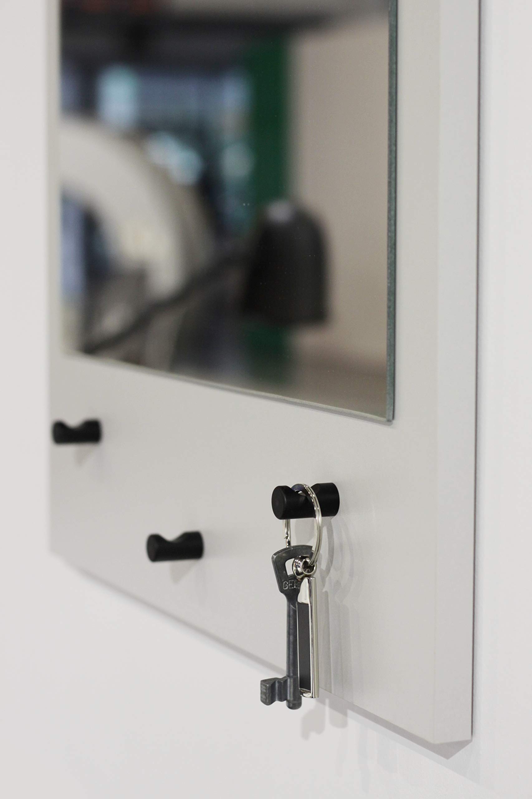 MATKAM Specchio per armadio Dotti in stile moderno Scandi | H 75 cm x L 47