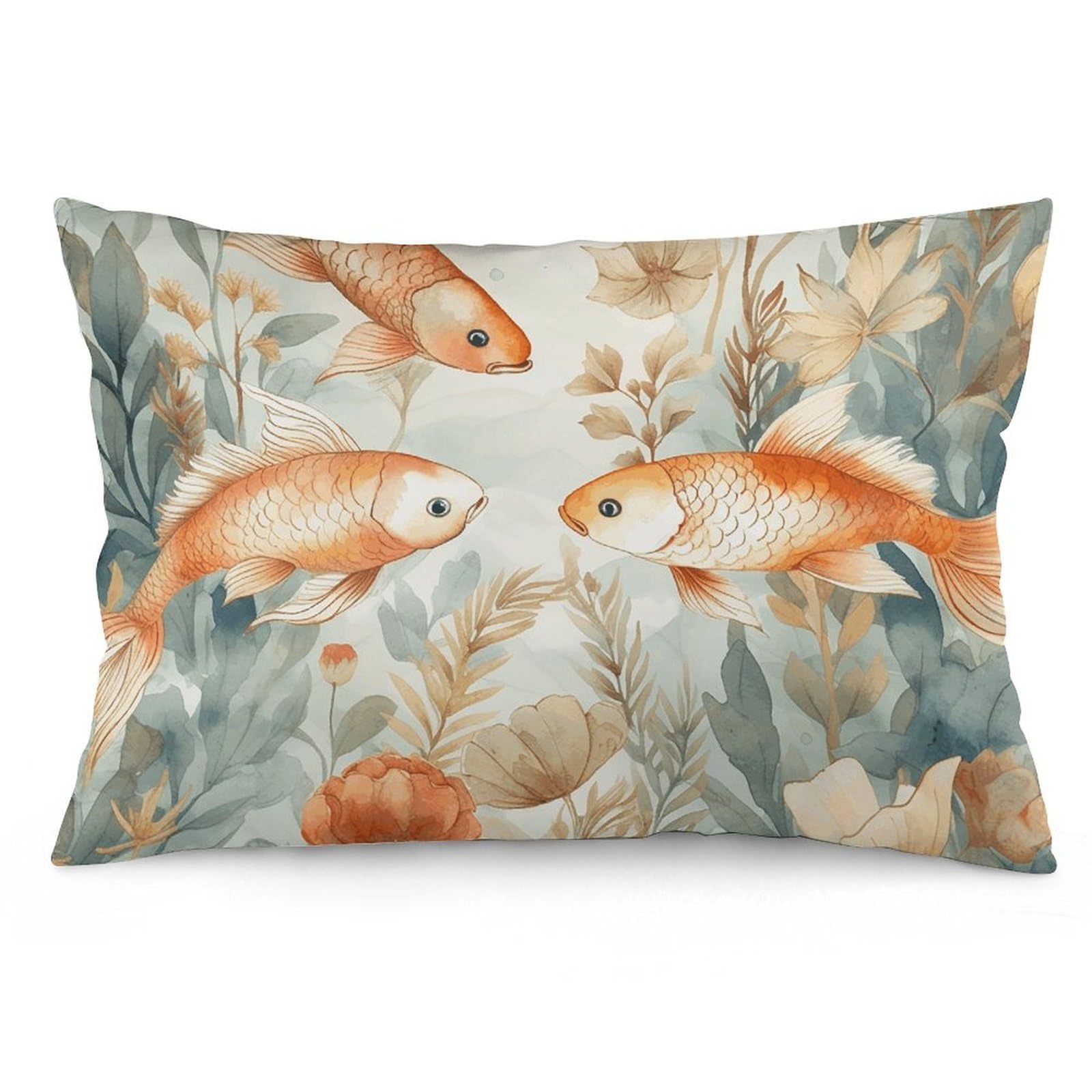 2 Pack Pillow Cases for Hair and Skin, Soft Breathable Pillow Case Covers with Hidden Zipper, There Pillowcase 16 "x24 Pillow Covers for Sleeping Gift