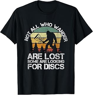 Disc Golf Funny Bigfoot Tee for Men Women Apparel T-Shirt