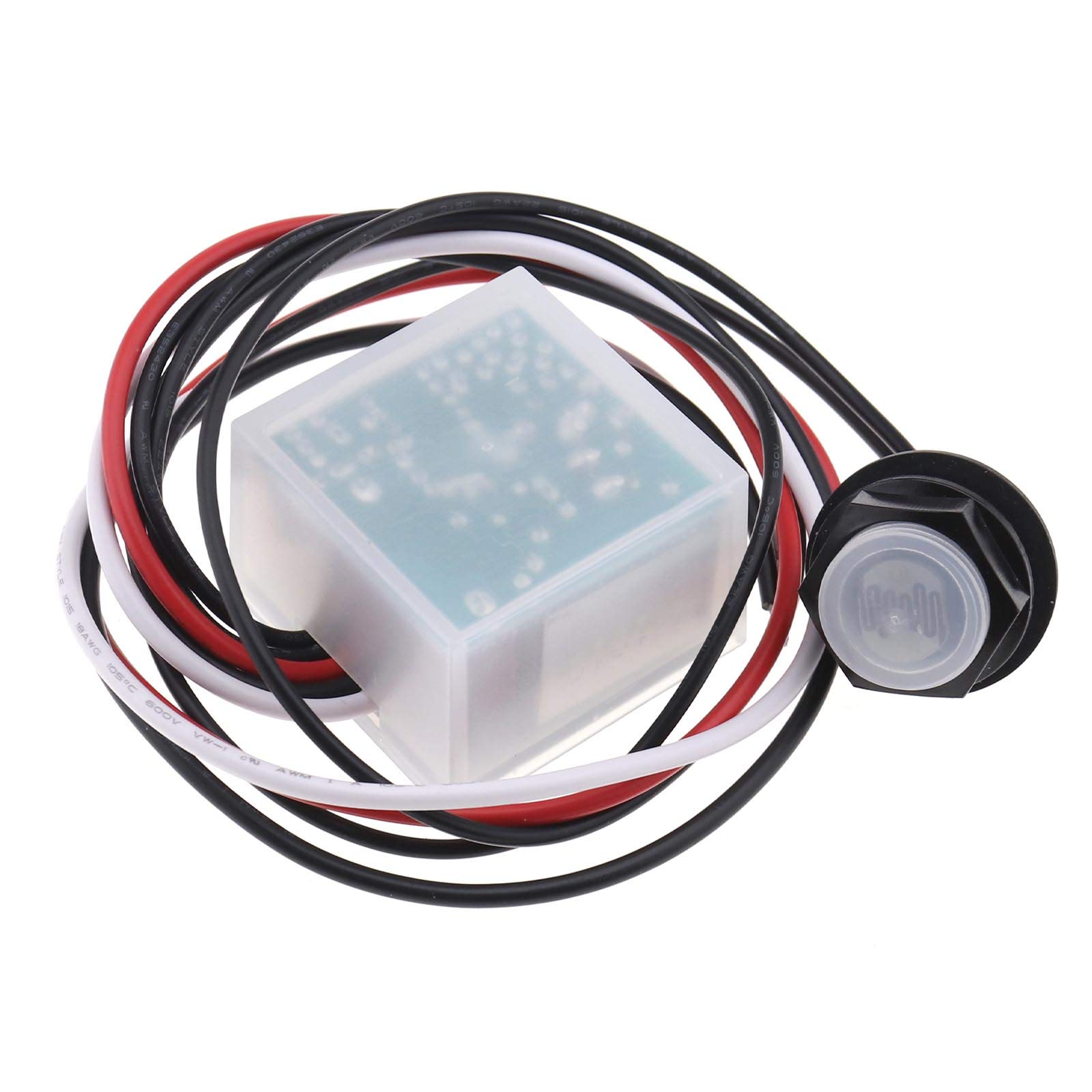 Dusk To Dawn Photoelectric Sensor, With 20Mm Thread Ip65 For Wall Pack Bulkhead Barn Light Diy Repairing Replacing 712198010043