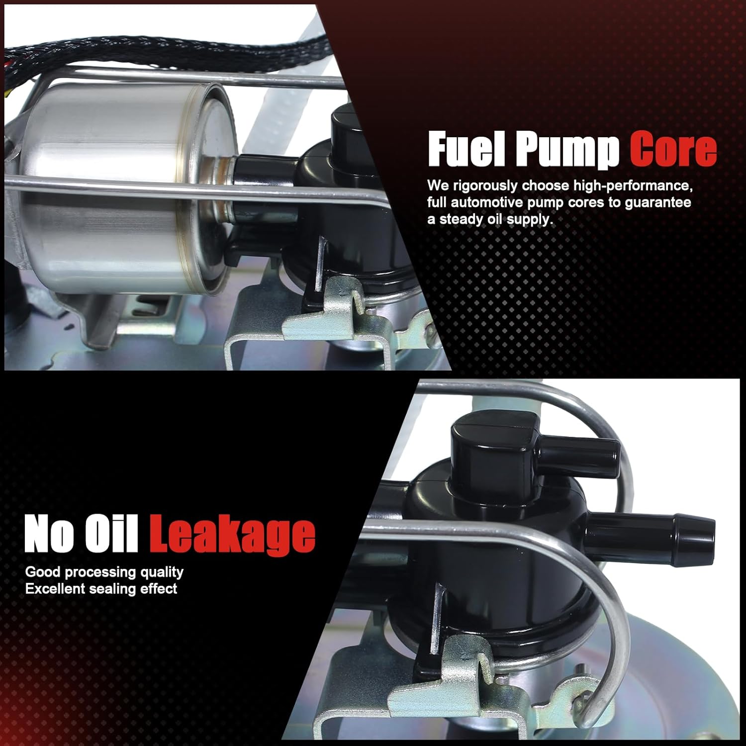 Fuel Pump Assembly Compatible With Harley Davidson Road King 2002-2005 FLHRI,Road King Classic 02-05 FLHRCI,Fits For 04 Road King Custom FLHRSI，Replace OE#75127-02C 7512702C