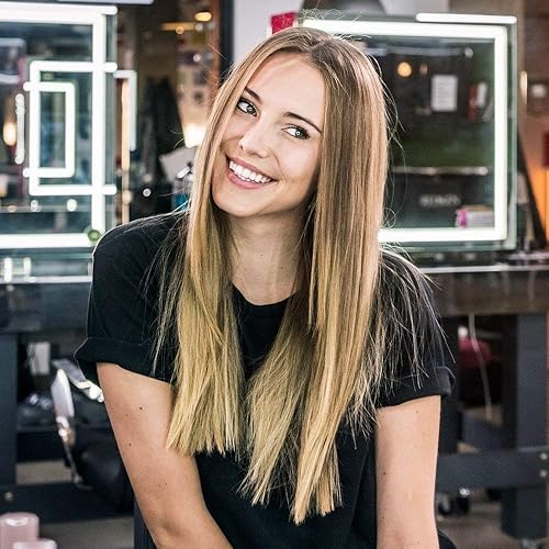 Miniatura 6 de Lee Stafford Plancha profesional para el cabello, plancha plana de cerámica Coco LoCo, control de temperatura variable, placas flotantes, color rosa