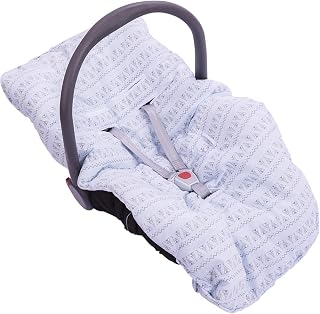 Capa Conforto Acolchoada para Bebê Papi Baby Dupla Face 92cm X 55cm Contém 01 Un