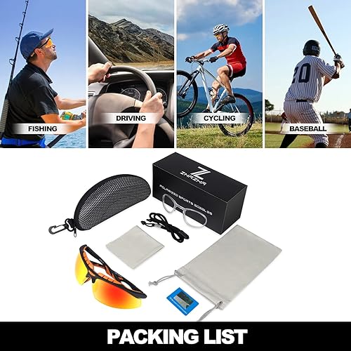 Miniatura 6 de ZHA ZHA OTG Ski Goggles, Anti Fog 100% UV Protection Snow Sports Goggles for Men Women, Over Glasses & Fit all Helmets