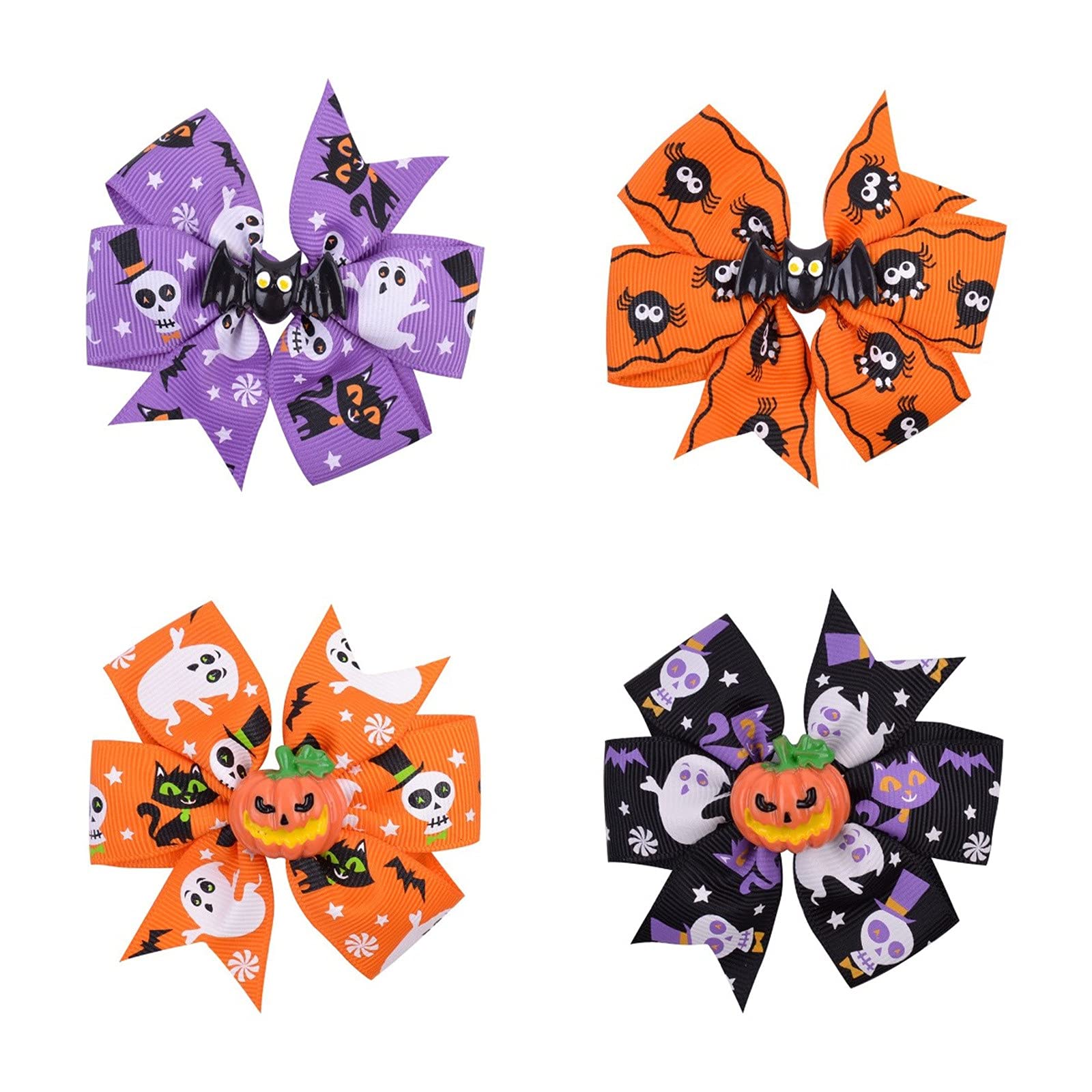 Halloween Blutschleife Clips Mit Augapfel – Große Haarschleife 17,8 Cm – Weiß-rot Mit Bluteffekt – Für Kostüme & Cosplay