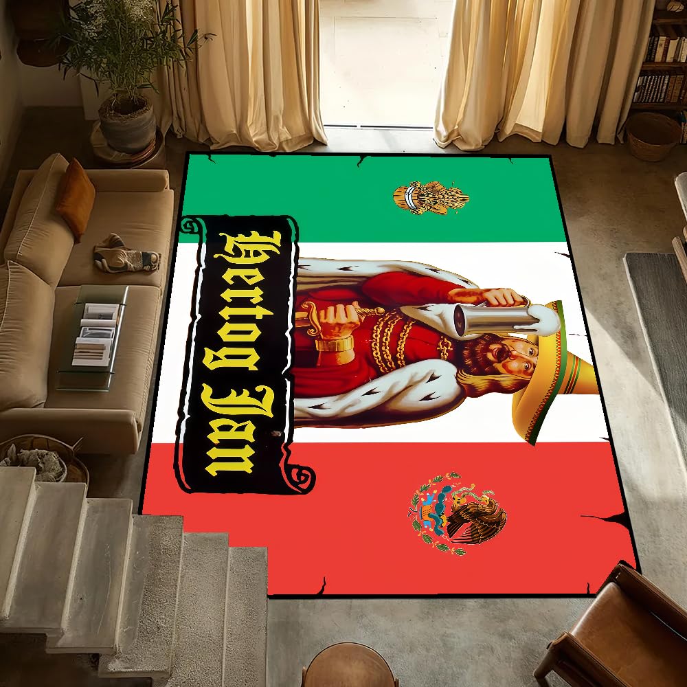 Tapis fait main H-Hertog 90x150cm au design tufté haut de gamme