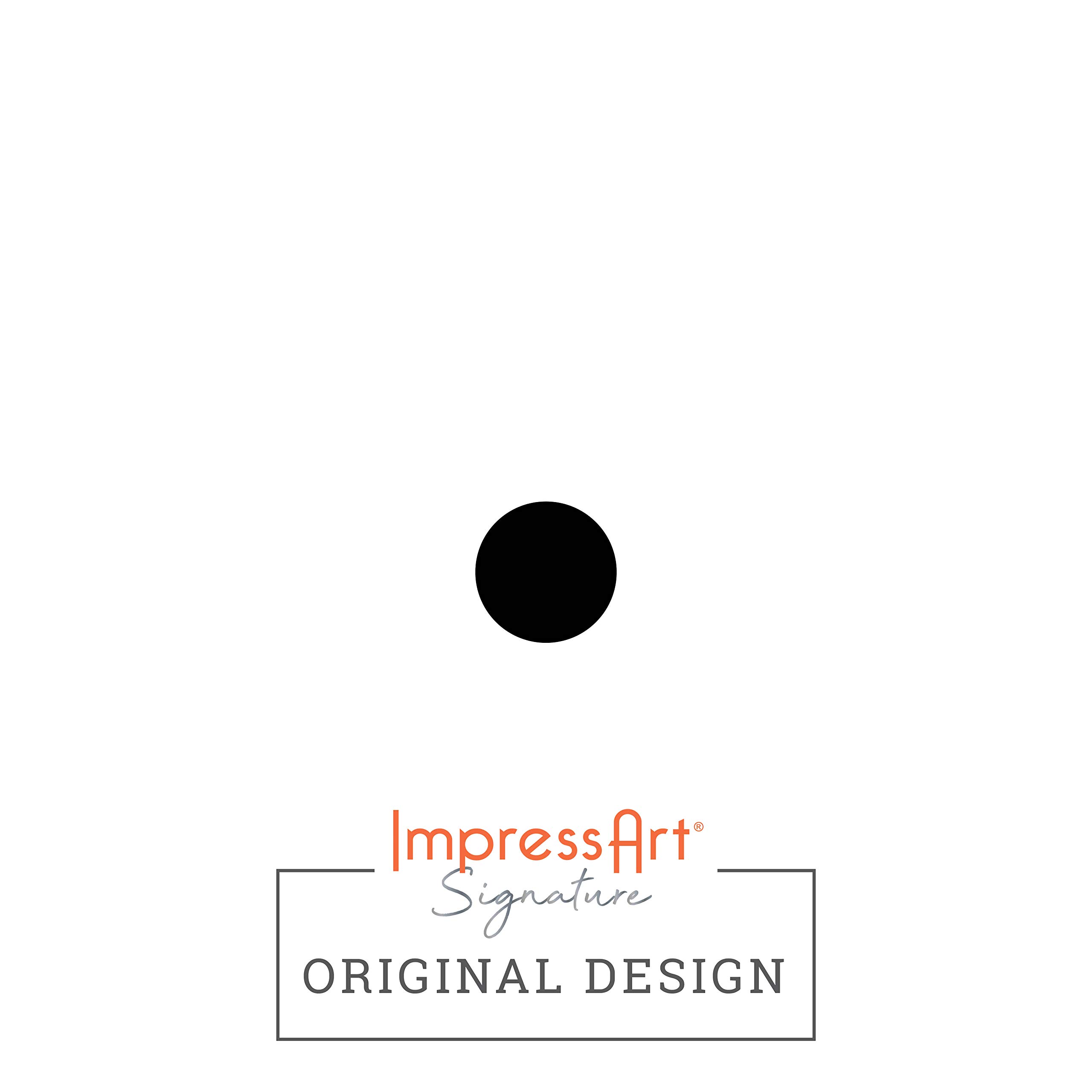 ImpressArt - Dot Signature Metal Design Stamp, 0.5mm