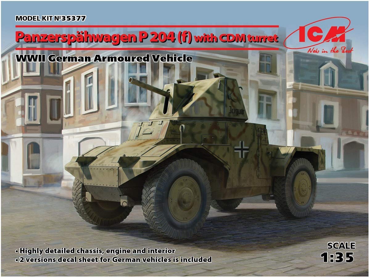 ICM 1:35 - Panzersp hwagen P 204 w/CDM turret