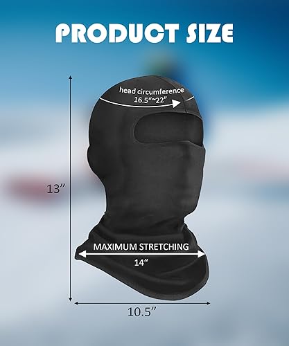 Miniatura 2 de Máscaras faciales para motocicleta y deportes de motor, pasamontañas de invierno para motocicleta, accesorios de automóvil, accesorios de