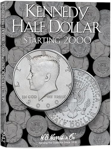 Miniatura 5 de H.E. Harris & Co. Carpeta de monedas de medio dólar de la libertad que camina de Estados Unidos 1937 - 1947 #2694