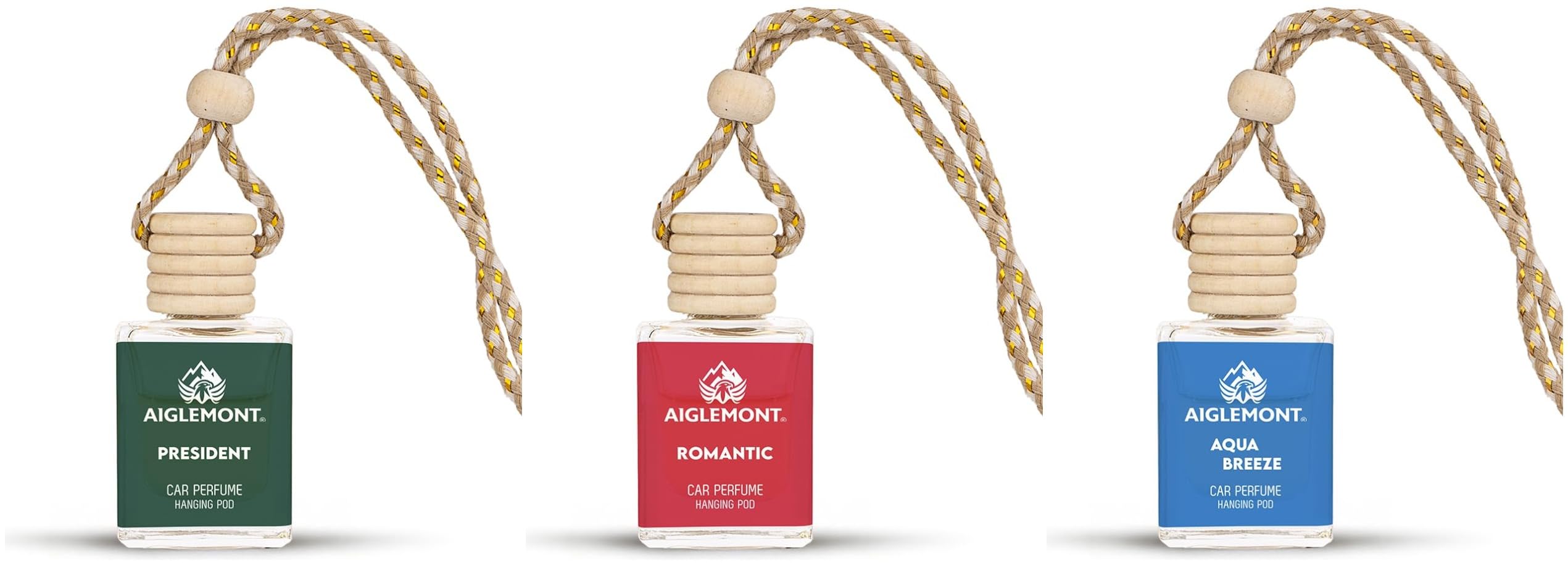 Car Perfumes combos | President, Romantic& Aqua Breeze| Combo of 3 | 10 ml Each-image-35