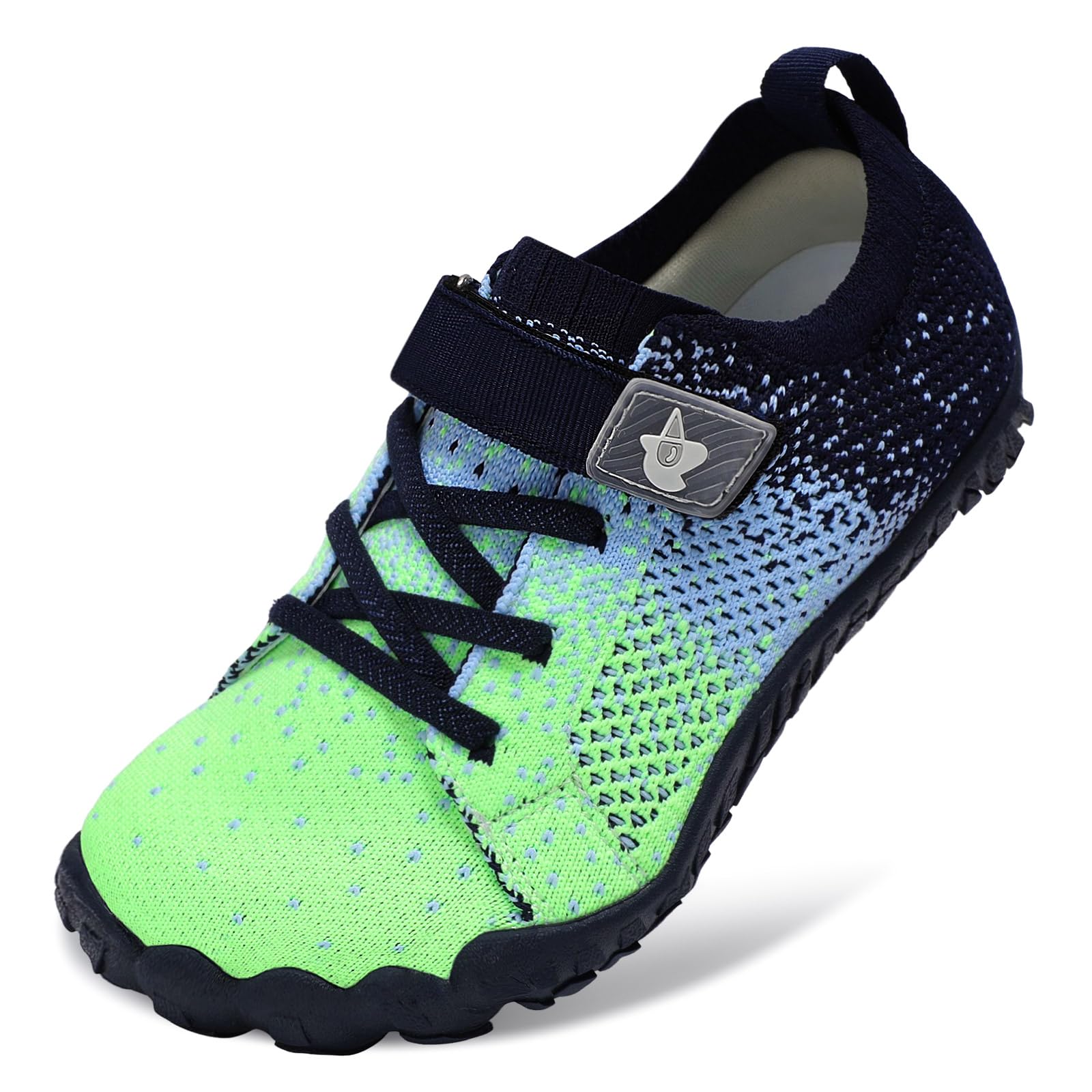 LeIsfIt Kids Barefoot Shoes Boys Girls Wide Toe Box Zero Drop Sneakers