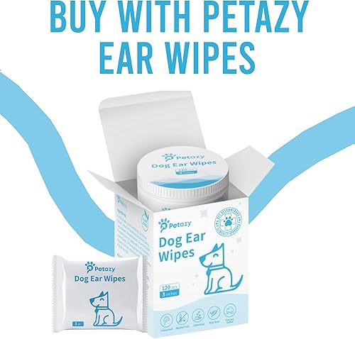 Miniatura 7 de Petazy 400 toallitas para perros para patas y orejas de trasero, toallitas orgánicas para perros  Toallitas para perros sin perfume para limpieza