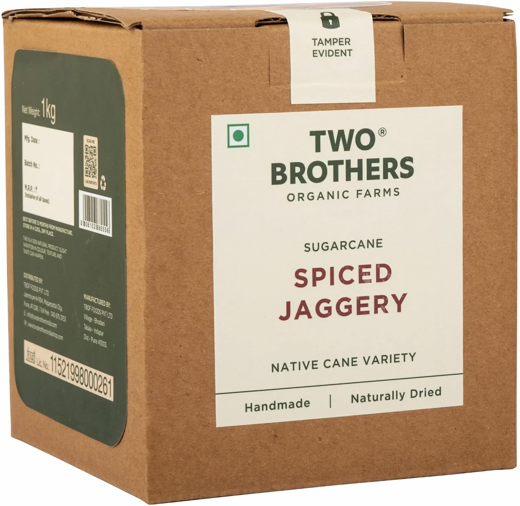 Two Brothers Spiced Jaggery |1kg