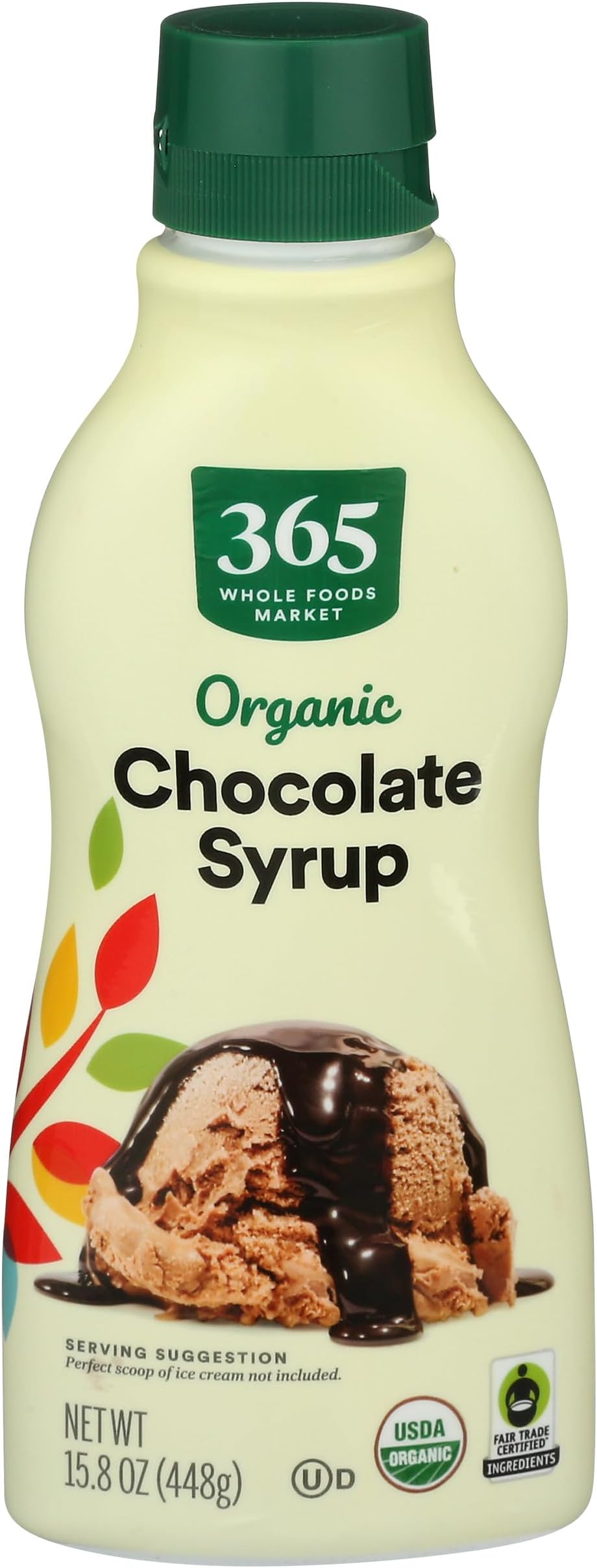 Organic Chocolate Syrup, 15.8 Ounce