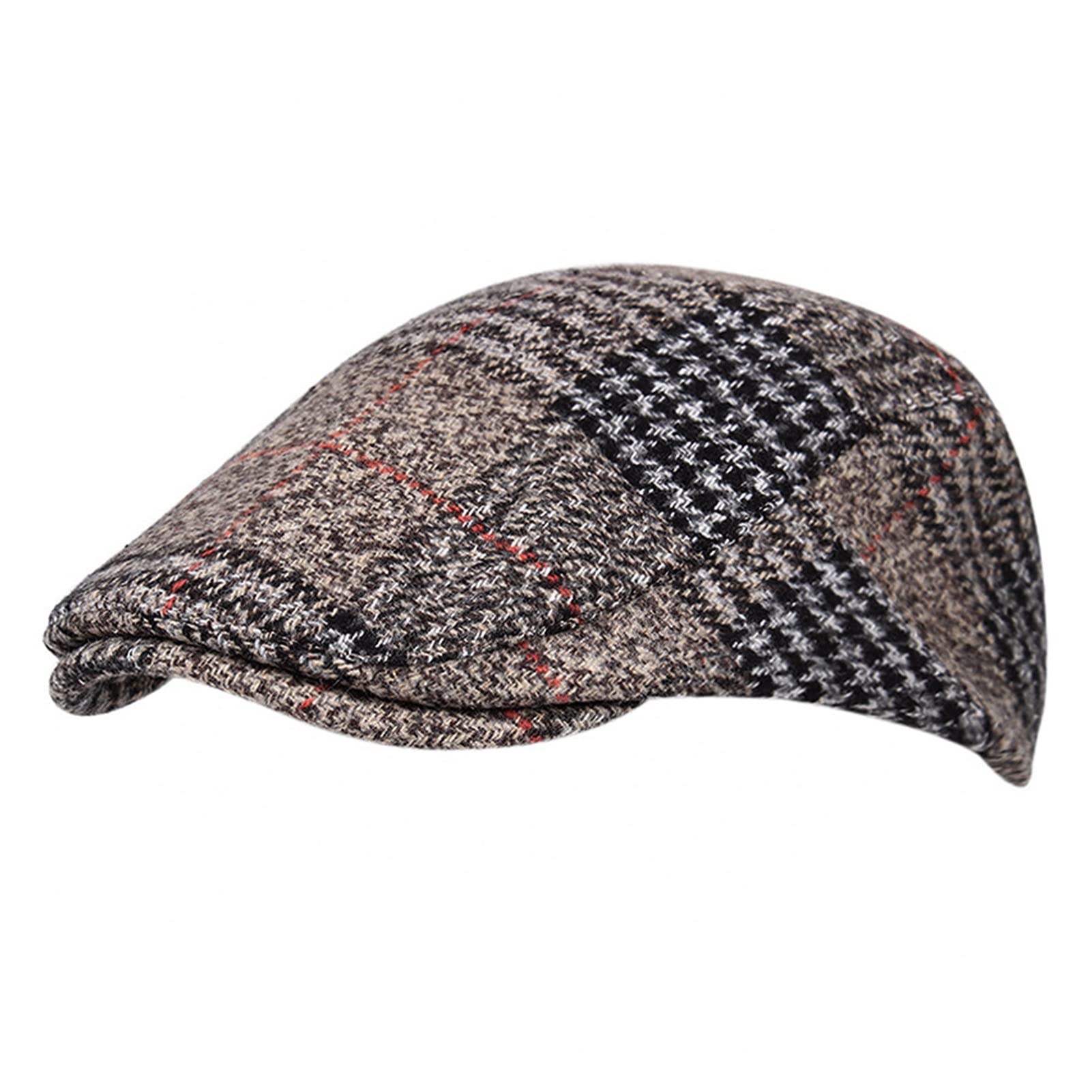 ZZSRJ Sombrero de Lana for Hombres (Color : 6, tamaño : One Size)