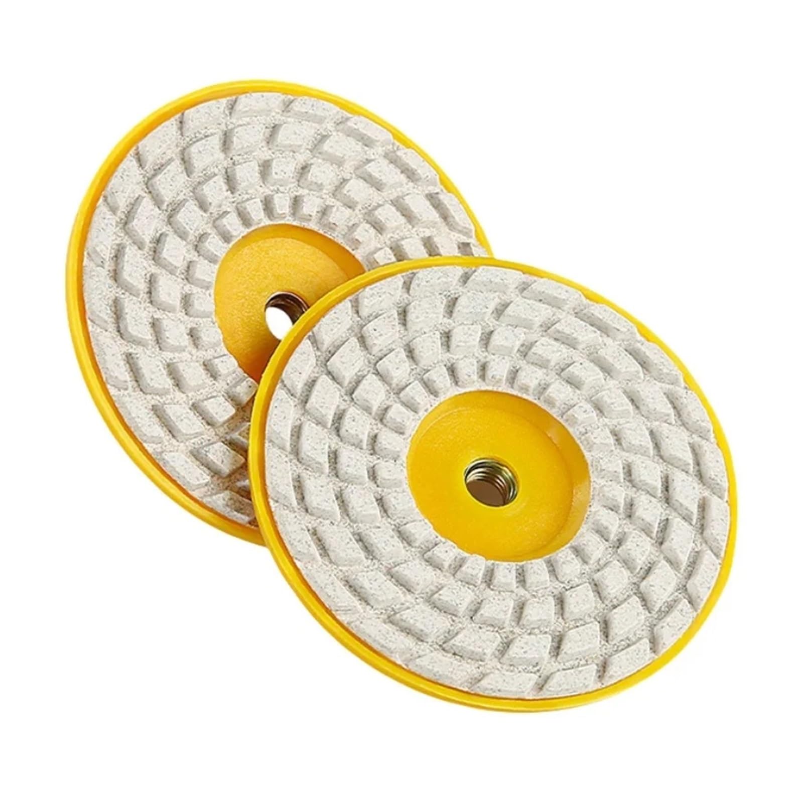 Almohadillas de pulido de diamante de 4 pulgadas, pulidor de lijado en seco, disco de almohadillas de recorte for granito, mármol, piedra, hormigón, vidrio, herramientas de disco de lijado cu
