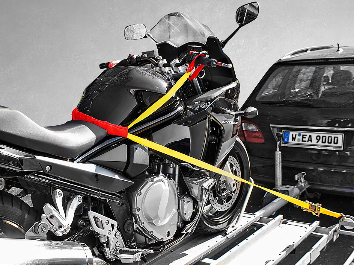 LAS 10323 Zabezpieczenie obciążenia systemu mocowania motocykla, 6-częściowy