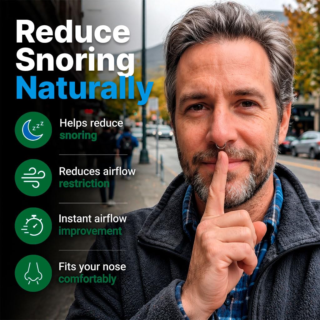 Reusable Adjustable Nasal Dilator (Large) Opens Nose to Breathe Easily — Amazon image 7