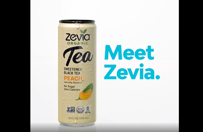 Zevia Organic Sugar Free Iced Tea, Black Tea Raspberry, 12 Fl Oz (Pack ...