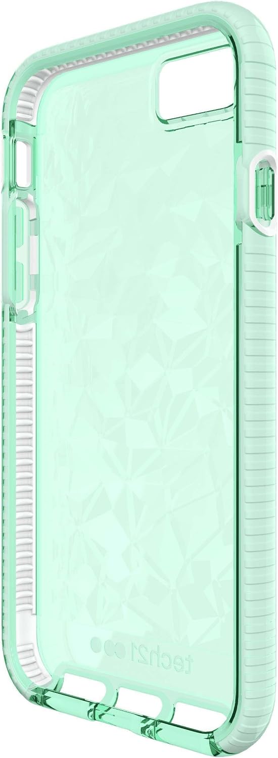 tech21 Evo Gem iPhone SE Case with 3-Layer Drop Protection for Apple iPhone 6/7/8 and SE (2020)- Green (T21-5407)