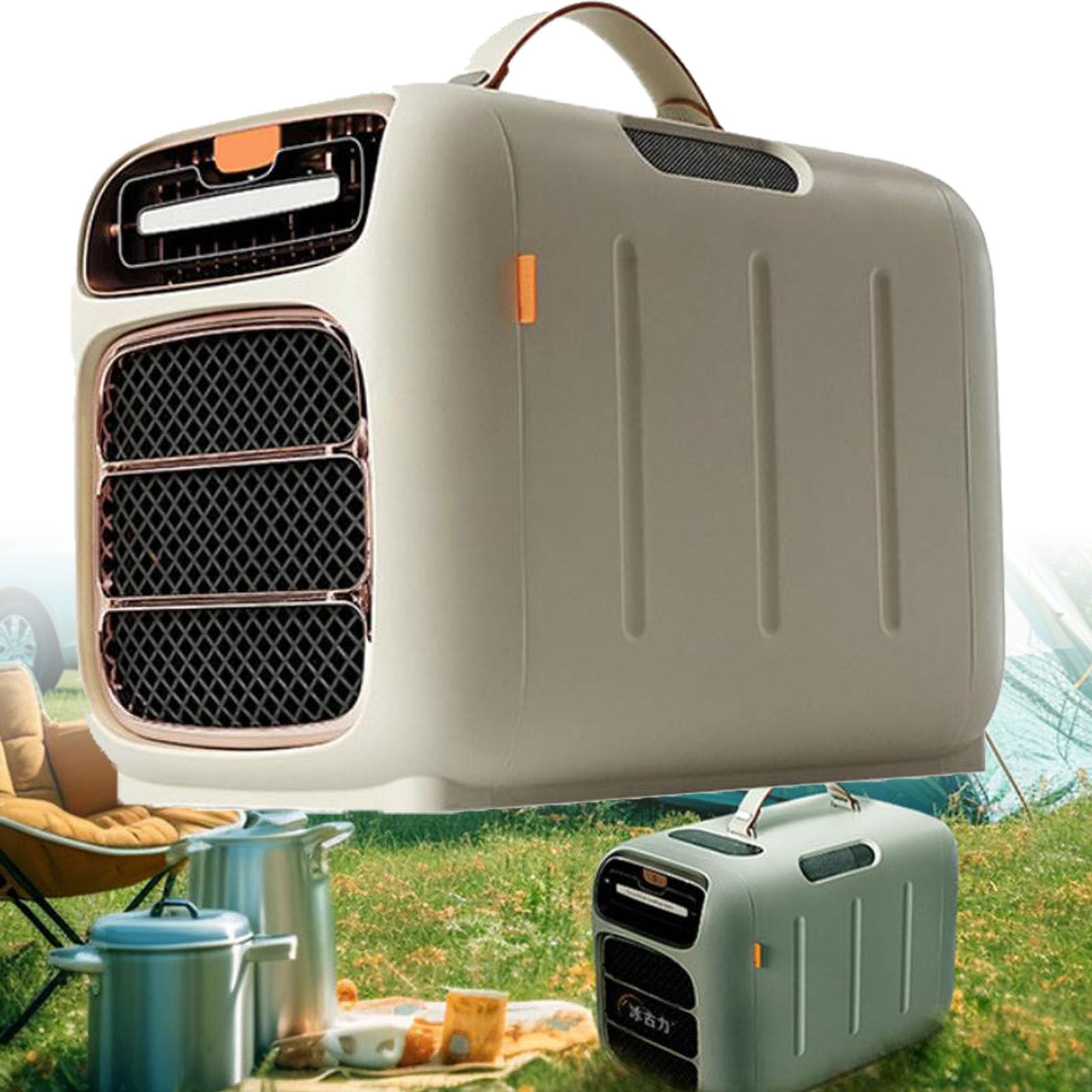 LJCSSD 5121BTU Fast Cooling/Heating Portable AC Tent Air Conditioner, 3 Wind Speeds, Dehumidification, Timing, 500W Low Power Consumption Refrigeration&Heating