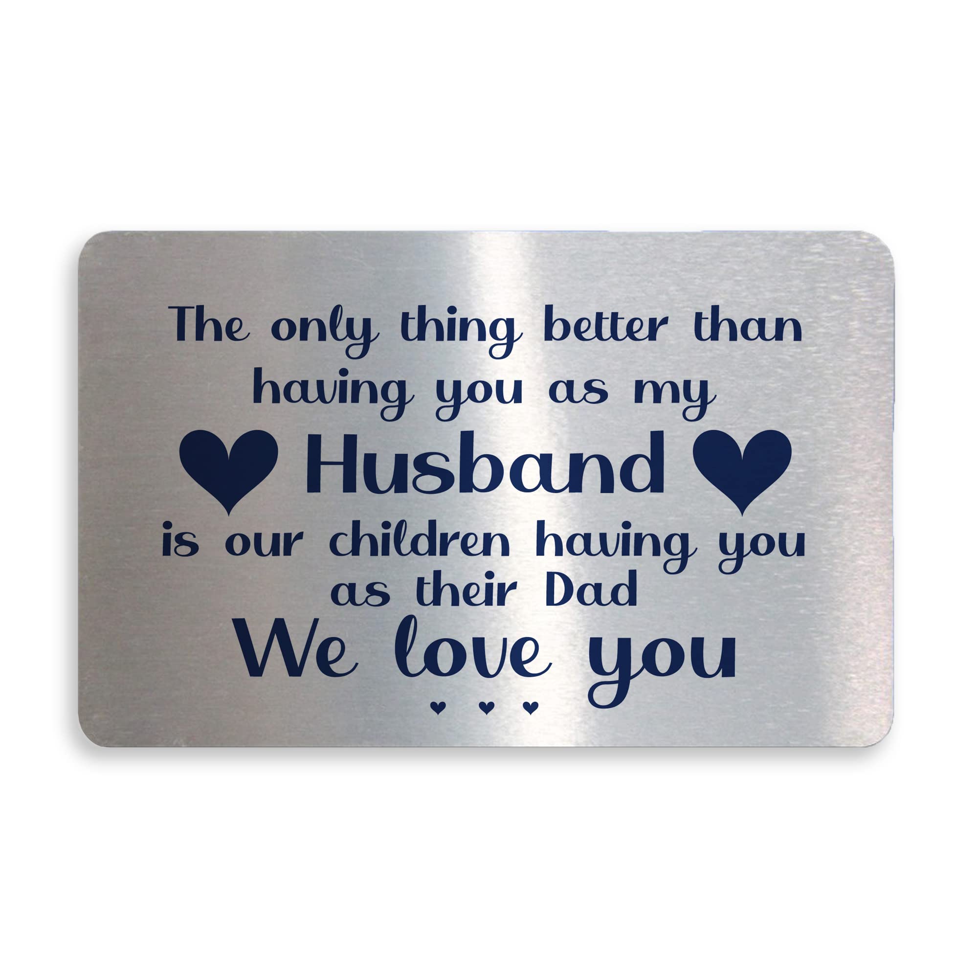 Novelty Gift For Dad Husband Birthday Anniversary Wallet Card Insert Gift For Him