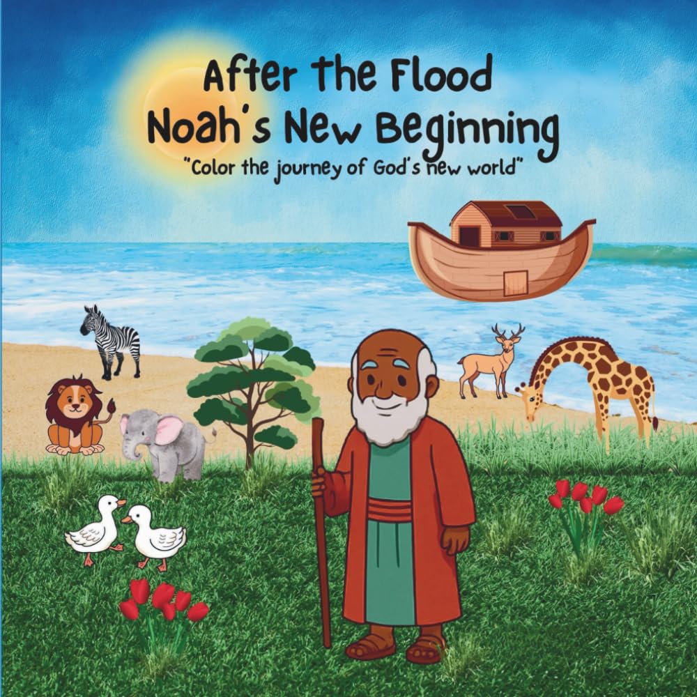After The Flood Noah's New Beginning: "Color The Journey To God's New World"