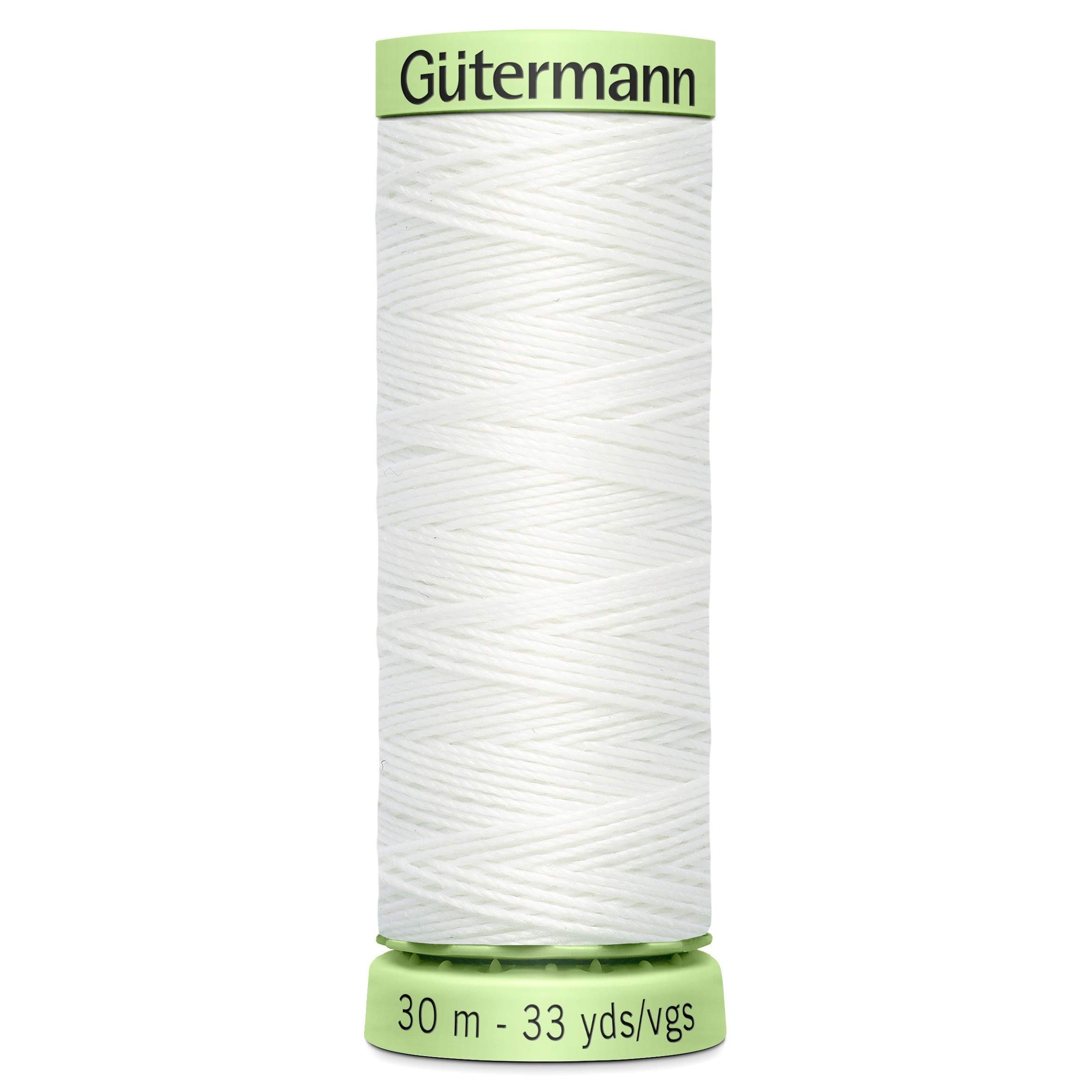 Gütermann White Gutermann Top Stitch Thread 30M - 800