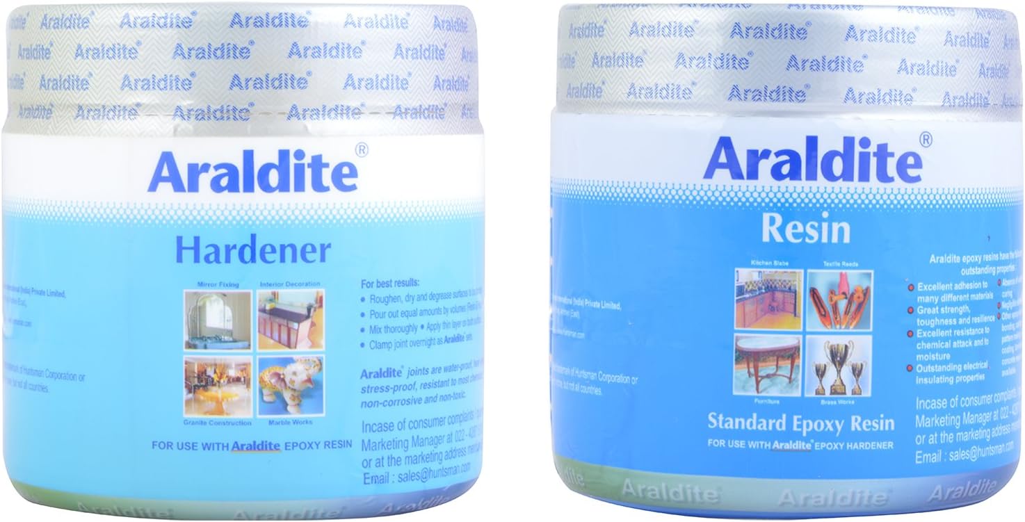 Araldite Standard Epoxy Resin 450g (250g Epoxy Resin + 200g Hardener)