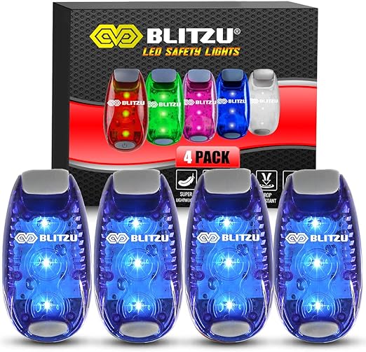 BLITZU Backpack Light Leash Light Night Walking Safety Gear Jogging Lights Safety