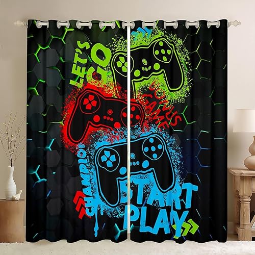Miniatura 39 de Manfei Cortinas musicales para ventana, diseño retro con notas musicales impresas, para dormitorio, sala de estar, tema musical, tratamiento de
