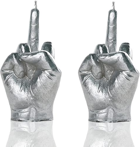 LPUSA 2 velas de dedo medio danesas en colores pastel aromaterapia cera de soja natural velas decorativas para dormitorio baño boda plata