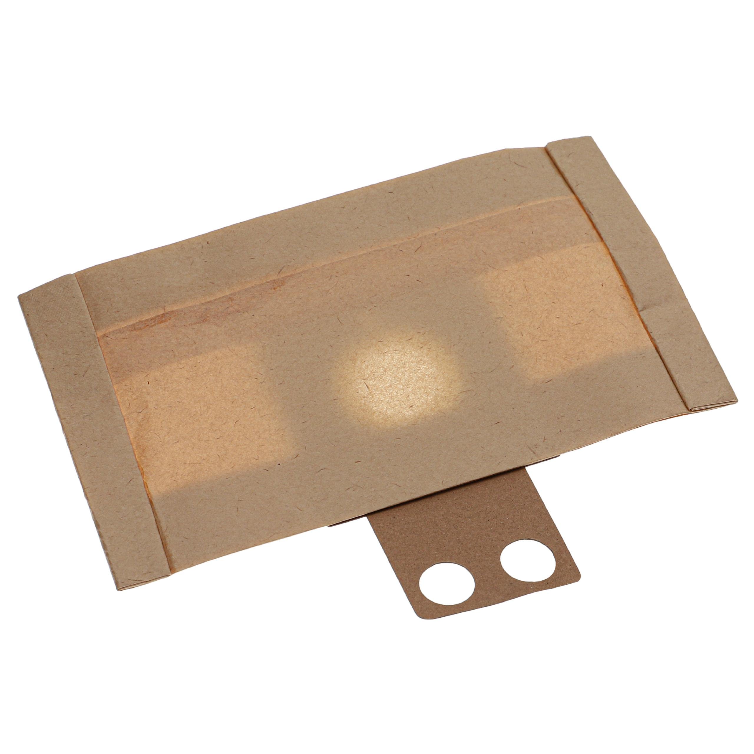 vhbw 20x sacchetto compatibile con Kärcher Robocleaner RC 3000, RC 4.000 aspirapolvere robot - 24,5cm x 20,5cm Marrone