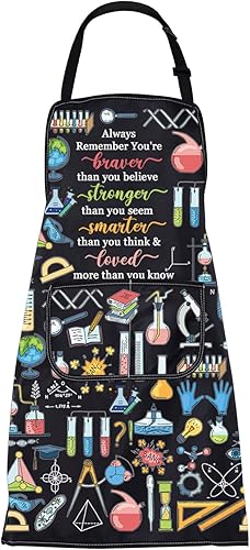 CMNIM Delantal de técnico de laboratorio para regalos de asistente de tecnología de laboratorio de ciencia