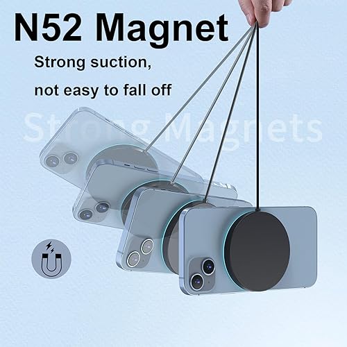 Miniatura 5 de Cargador MagSafe, almohadilla de carga inalámbrica magnética para iPhone 17/17 Pro/17 Pro Max/Air/16 15 14 13 12 Pro Max Plus mini y AirPods 2 3