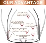 acavefox 3 Pack Reading Glasses Men's Readers Blue Light Blocking Anti-UV | Accurate 1.25 Magnification Metal Front Frame Spring Hinge Blu-blocker Reading Eyeglasses Lightweight Sturdy Trendy