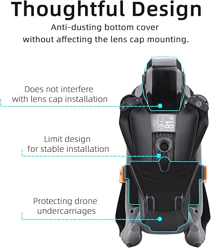 Miniatura 4 de SENSKDN Air 3 Drone Propellers Holder Guard Strap Blade Protector estabilizadores fijador liberación rápida para DJI Air 3 Drone Accesorios