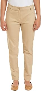 Juniors Uniform Skinny Stretch Sateen Pant