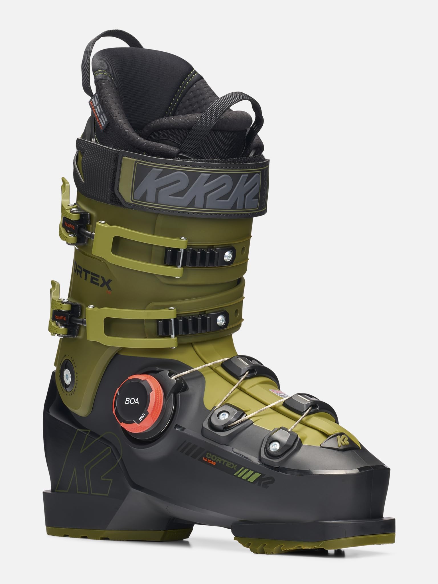 K2 - Męskie buty narciarskie Cortex 110 Boa Green - Mężczyźni - Rozmiar 24,5 - Zielony