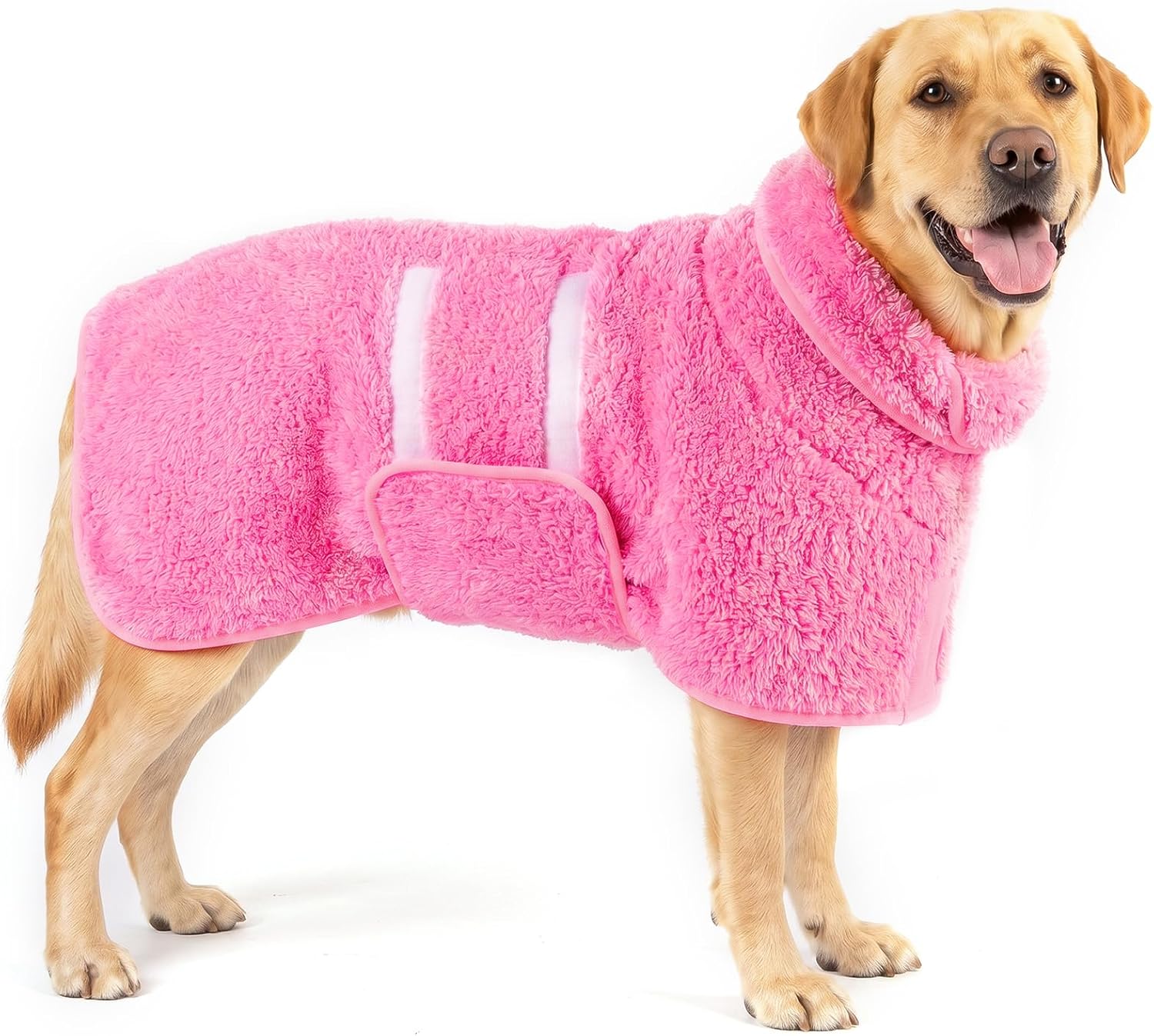  Dog Bathrobe, Super Absorbent for Small to Large Dogs, Purple S thumbnail