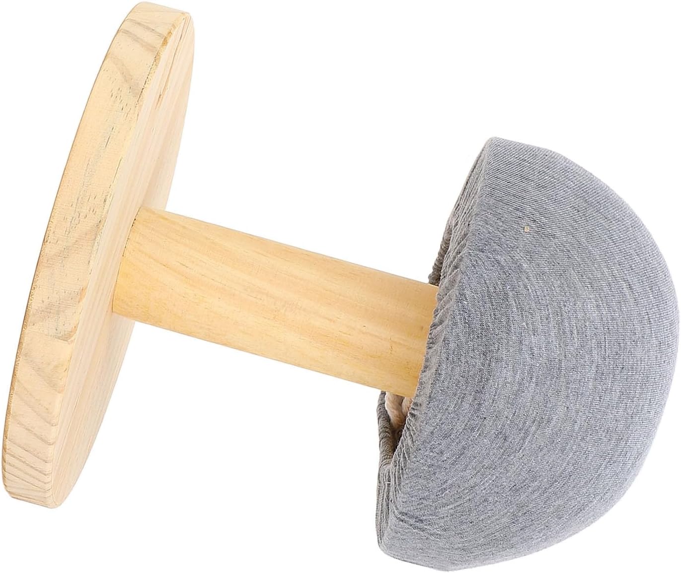 Bra Wooden Ironing Board, Small Ironing Stool with Stable Round Base Mini Portable for Sewing Enthusiasts, Collars, Cuffs, Hats
