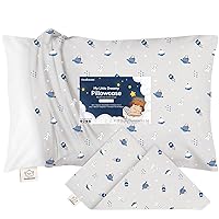 Vista 11 de KeaBabies Funda de almohada para niños pequeños 13"x18" - Funda de almohada de algodón orgánico para niños pequeños, niños, niñas, cubierta