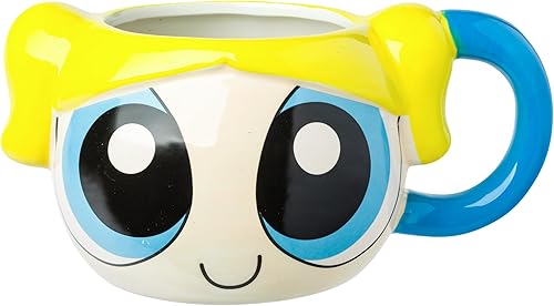 Vista 38 de Silver Buffalo Friends Central Perk Cafetera de Café Taza de Cerámica Esculpida en 3D, 20 Onzas Alice In Wonderland,Alicia en el país