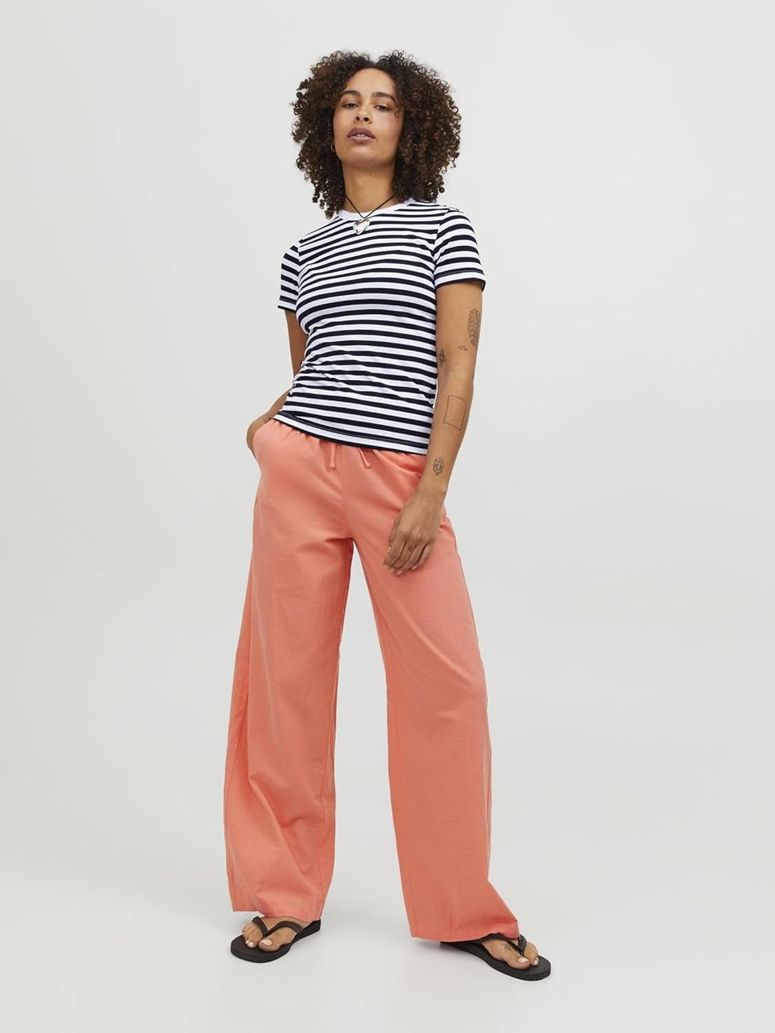 Jack & Jones JACK & JONES Jjxx Jxanna SS Reg Every Small Logo Tee Noos T Lot Tee Shirt Homme