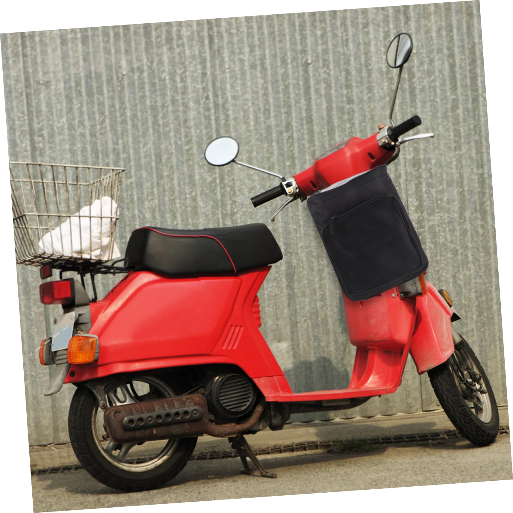 Borsa da Manubrio per Bici Elettrica 17l Oxford 600d | Nera, Tasca Frontale ad Accesso Rapido, Fissaggio Sicuro, Compatibilità per Riding