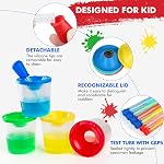 Tubes d'essai de la science de la couleur, gouttes pour les enfants, STEM Jouets, expériences scientifiques pour l'âge des enfants 3 4 5 6 7 8, Test de laboratoire de chimie pour les petits scientifiques, jouets éducatifs de développement précoce