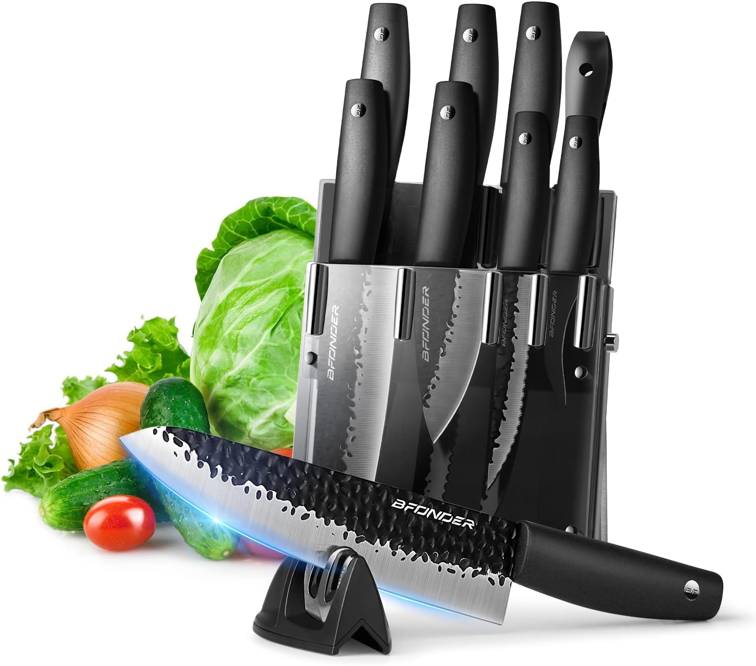 Aiheal Knife Set, 16 Pieces High Carbon Stainless Steel