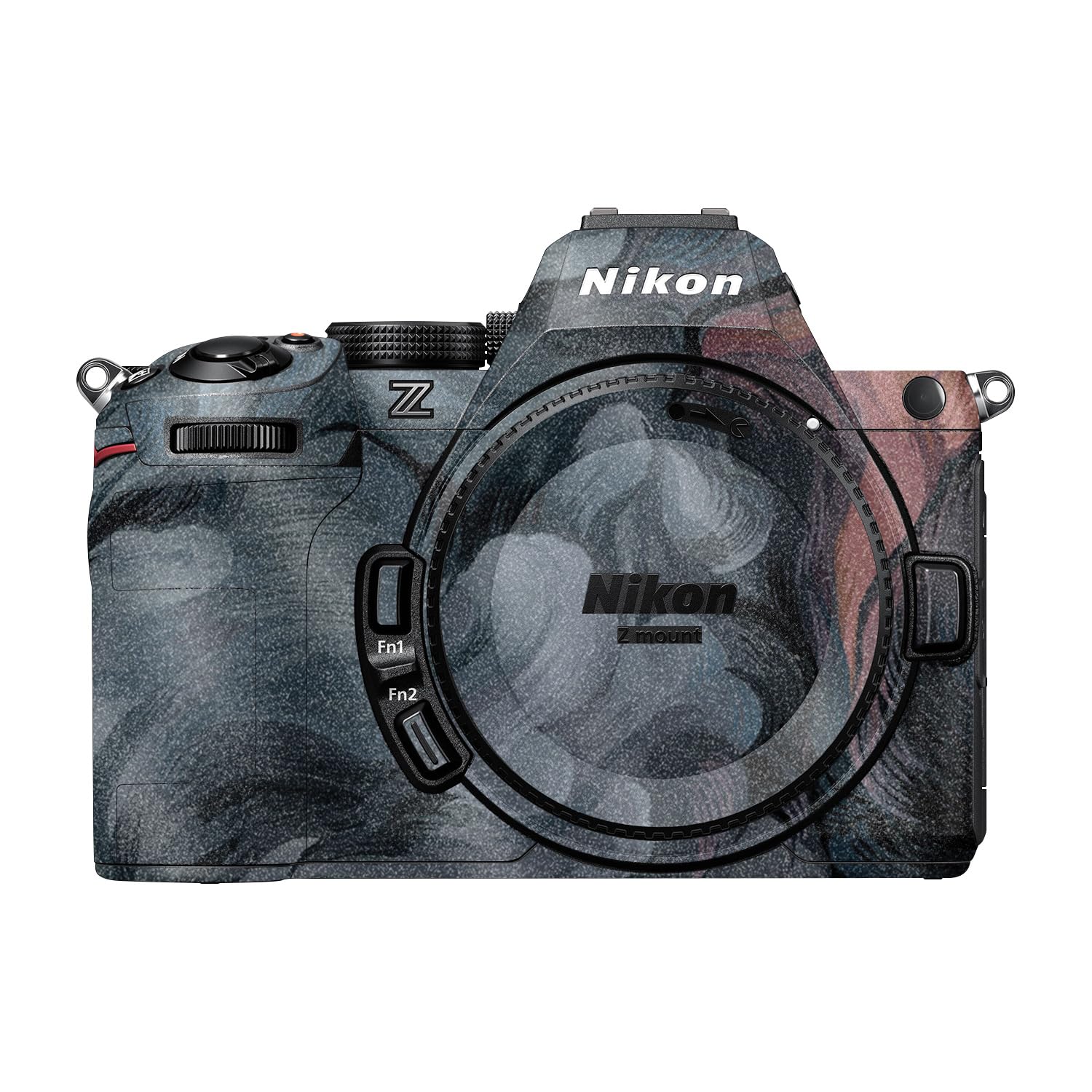 Glossy Glitter Camera Skin Compatible with Nikon Z5 II (2025) - Storm Cloud - Premium 3M Vinyl Protective Wrap Decal Cover - Easy to Apply | Crafted in the USA by MightySkins
